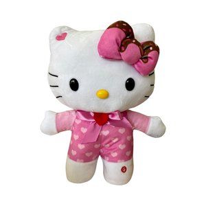 Sanrio HELLO KITTY ANIMATED PLUSH VALENTINE GREETER SIDE STEPPER CVS 2024